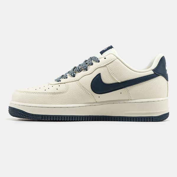 Nike Air Force 1 x Supreme Beige Blue nk-24172-41 фото