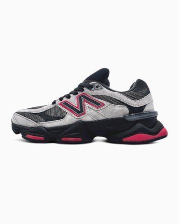 New Balance 9060 Grey Black Red nb-24350-40 фото