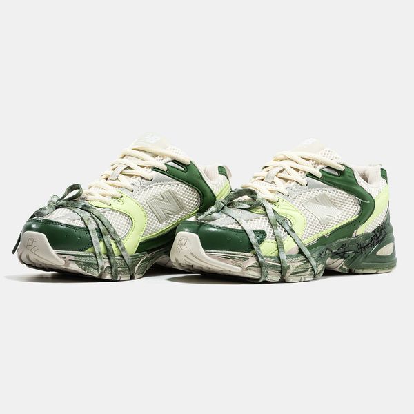 New Balance 530 Custom Beige Green nb-23402-36 фото