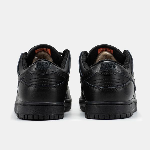 Nike SB Dunk Low Total Black Leather nk-19998-36 фото