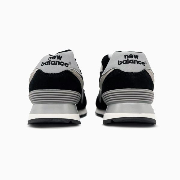 New Balance 574 Black Grey nb-21238-41 фото