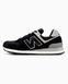 New Balance 574 Black Grey nb-21238-41 фото 1