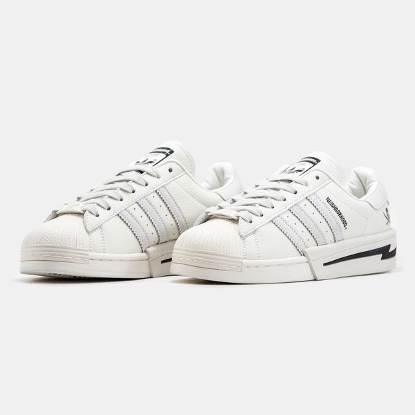 Adidas x Neighborhood Superstar White Black ad-18671-41 фото