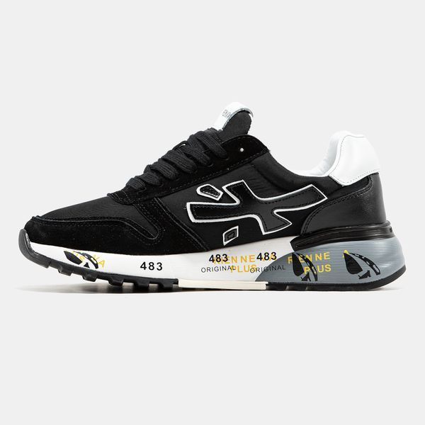 Premiata Mick Black White pm-19553-41 фото