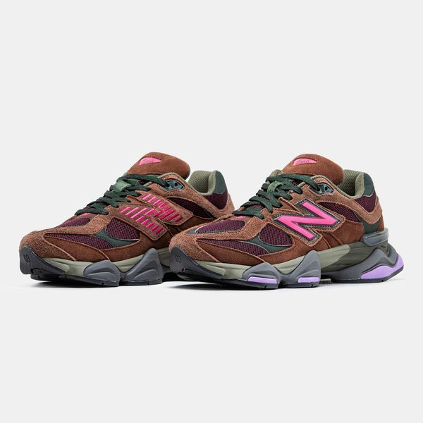 New Balance 9060 Rich Oak Burgundy nb-13031-36 фото