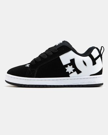 DC Shoes Court Graffik Black White dc-16056-36 фото