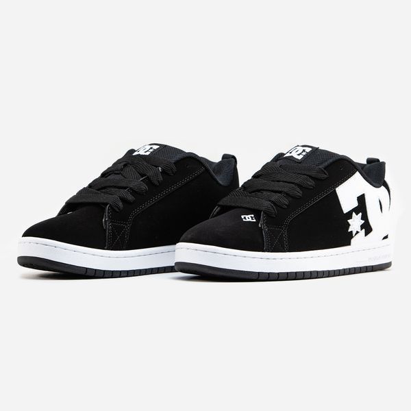 DC Shoes Court Graffik Black White dc-16056-36 фото