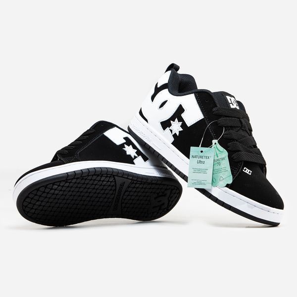 DC Shoes Court Graffik Black White dc-16056-36 фото