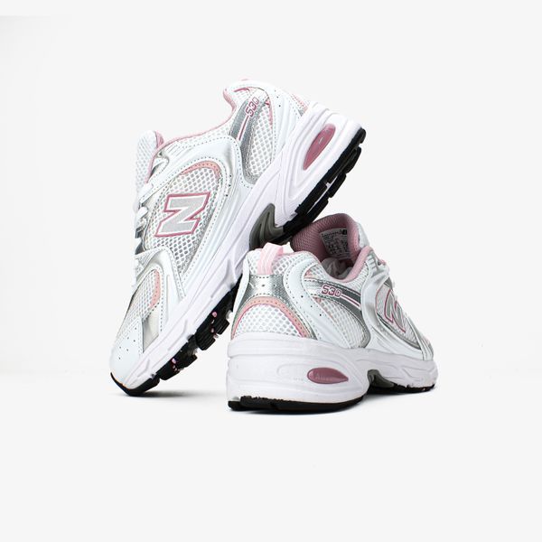 New Balance 530 White Silver Pink nb-21328-37 фото