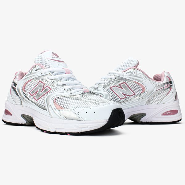 New Balance 530 White Silver Pink nb-21328-37 фото