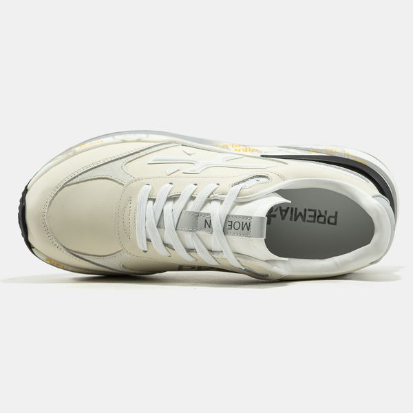 Premiata Moerun Beige White pm-23649-40 фото