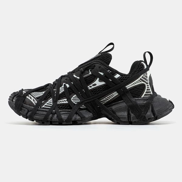Balenciaga 3XL Extreme Lace Black Silver bg-21553-37 фото