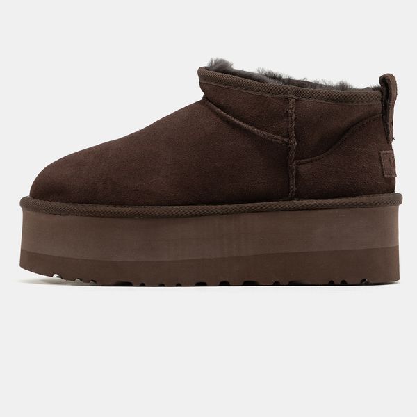 UGG Classic Ultra Mini Platform XL Brown ug-18597-36 фото