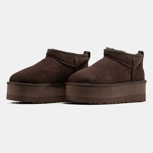 UGG Classic Ultra Mini Platform XL Brown ug-18597-36 фото