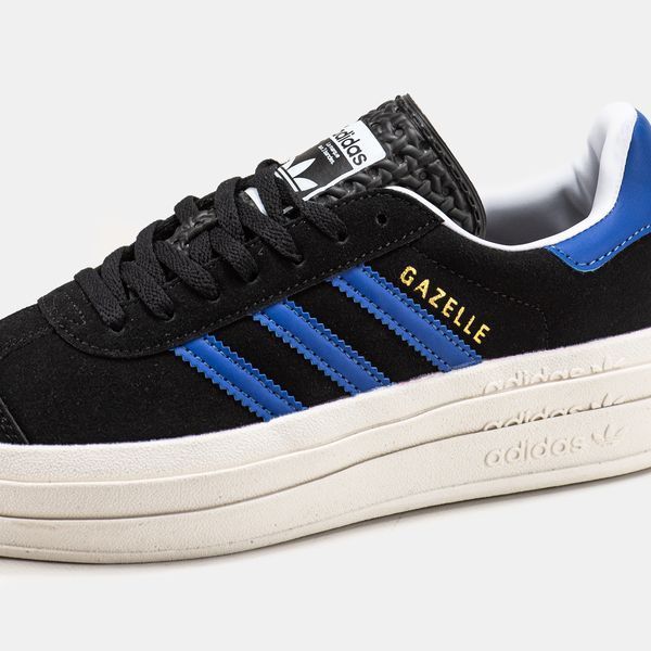 Adidas Gazelle Bold Platform Black Lucid Blue ad-11657-39 фото