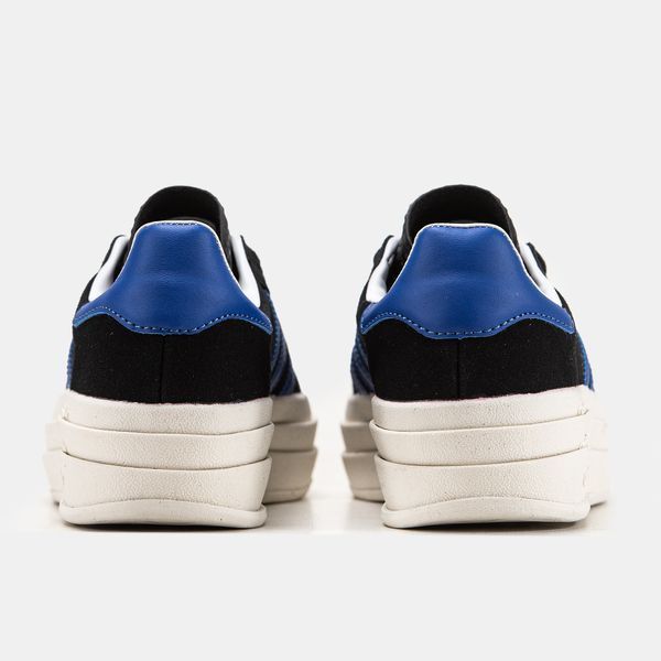 Adidas Gazelle Bold Platform Black Lucid Blue ad-11657-39 фото