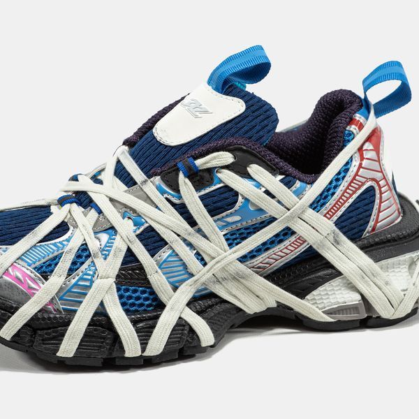 Balenciaga 3XL Extreme Lace Black Blue Red bg-18835-37 фото