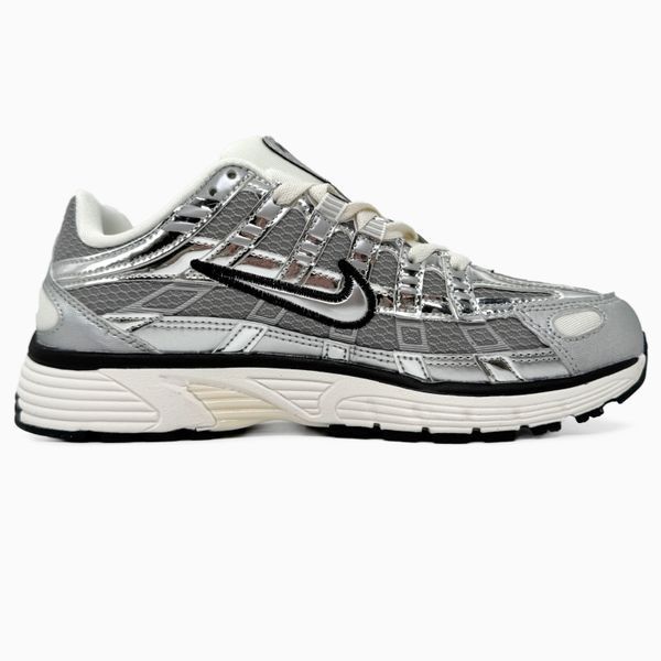 Nike P-6000 White Silver Black nk-17041-36 фото