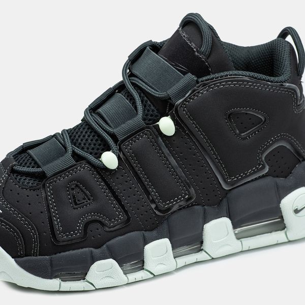 Nike Air More Uptempo 96 Dark Smoke Grey and Barely Green nk-19466-40 фото