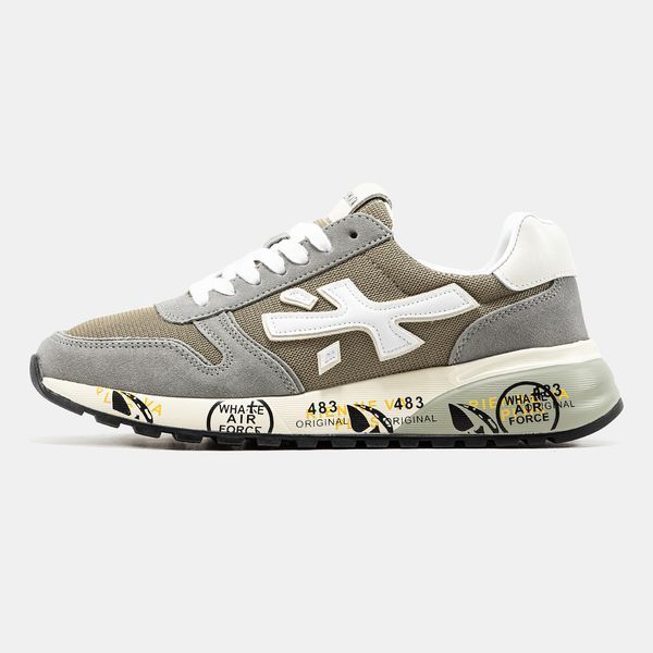 Premiata Mick Beige Grey White pm-21012-40 фото