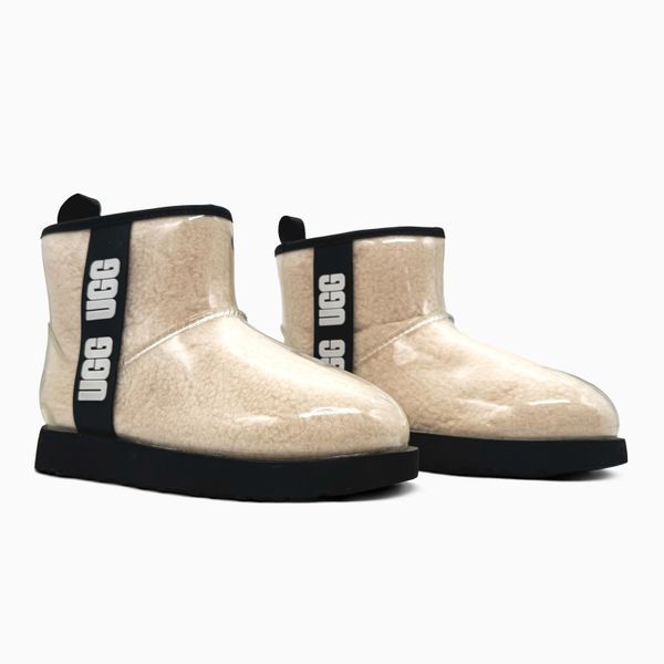 UGG Classic Clear Mini Natural Black ug-07539-37 фото