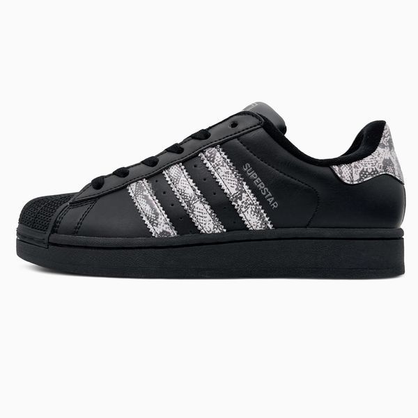 Adidas Superstar II Black Snakeskin ad-23880-36 фото