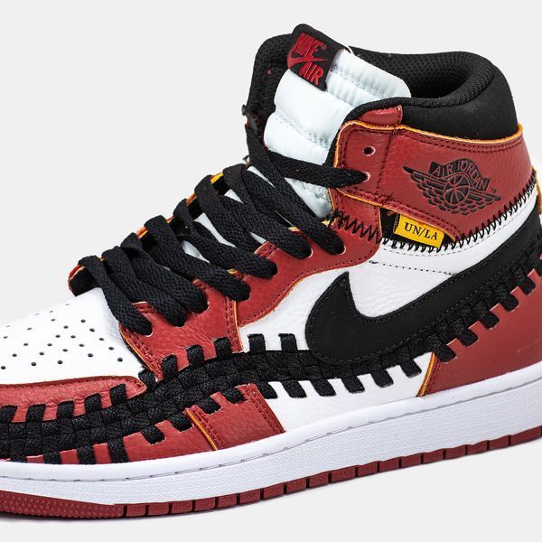 Nike Air Jordan 1 Retro x Union L.A Red Black White jd-14812-41 фото