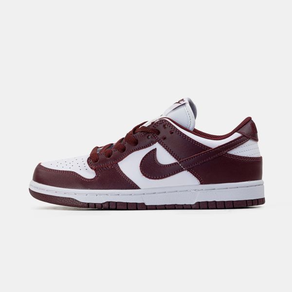Nike Dunk Low Team Red Bordo White nk-09071-36 фото