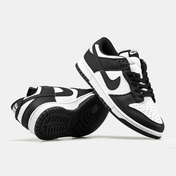 Nike SB Dunk Low White Black nk-06183-36 фото