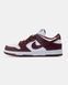 Nike Dunk Low Team Red Bordo White nk-09071-36 фото 1