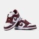 Nike Dunk Low Team Red Bordo White nk-09071-36 фото 3