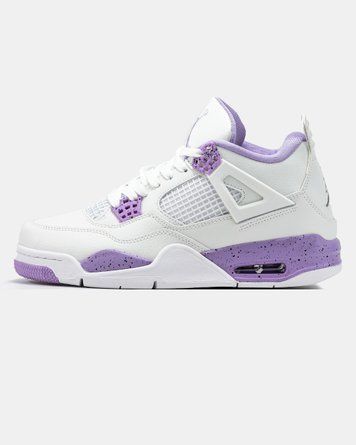 Nike Air Jordan 4 Retro White Purple jd-19607-36 фото