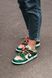 Nike SB Dunk Low x Off-White Green Red nk-09341-36 фото 7