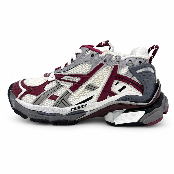 Balenciaga Runner Burgundy Grey bg-24292-36 фото