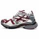 Balenciaga Runner Burgundy Grey bg-24292-36 фото 5