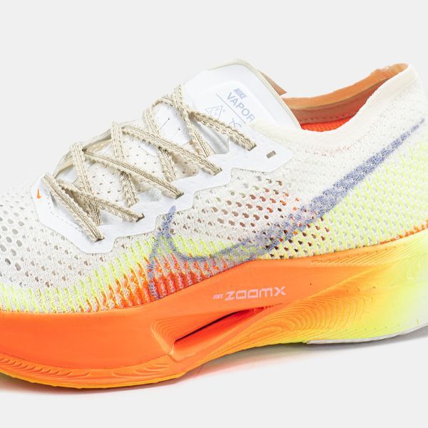 Nike Air ZoomX Vaporfly 3 White Orange Yellow nk-11754-44 фото