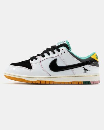 Nike SB Dunk Low x CSEF White Black nk-22071-36 фото
