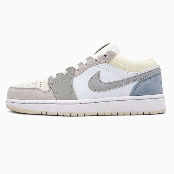 Nike Air Jordan 1 Low Grey White Blue jd-04600-36 фото