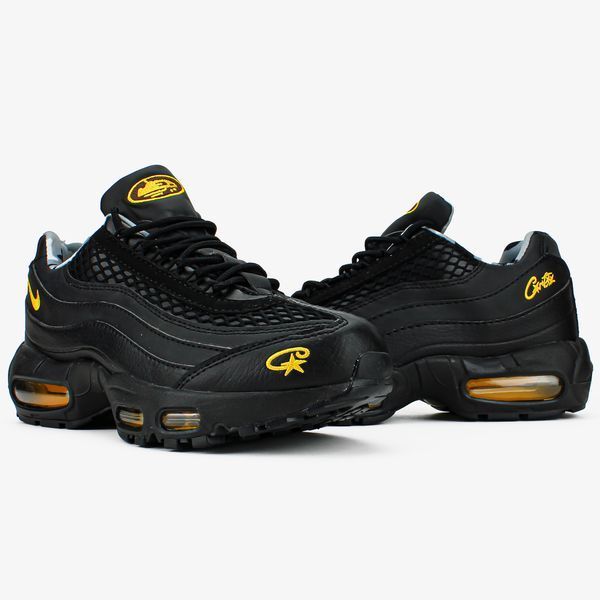 Nike Air Max 95 SP Corteiz Black Tour Yellow nk-18436-37 фото