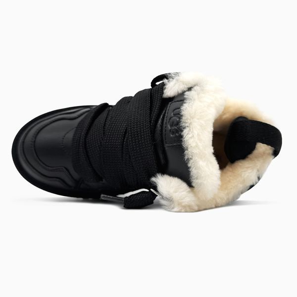 UGG Lowmel Sneaker Leather Black ug-22328-36 фото