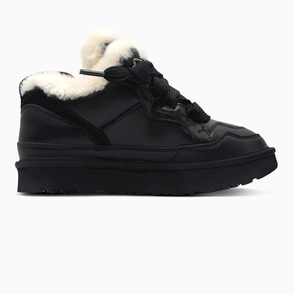 UGG Lowmel Sneaker Leather Black ug-22328-36 фото