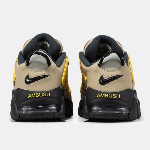 Nike Air More Uptempo x AMBUSH Beige Yellow Black nk-13762-40 фото