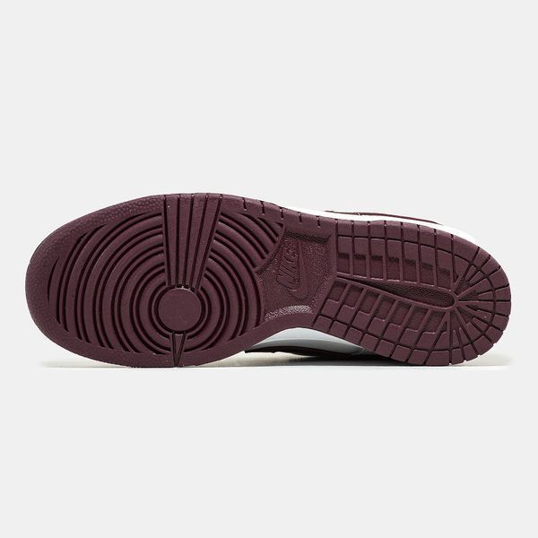 Nike SB Dunk Low White Bordo nk-12951-40 фото