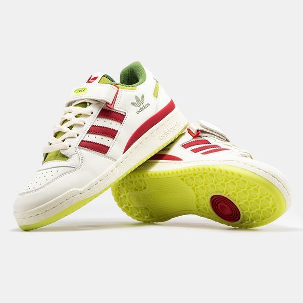 Adidas Forum 84 Low x The Grinch White Red Green ad-14978-44 фото