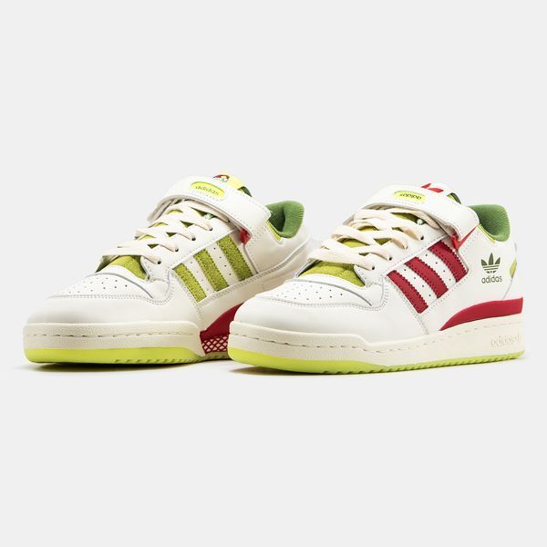 Adidas Forum 84 Low x The Grinch White Red Green ad-14978-44 фото