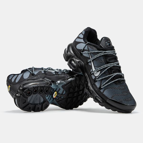 Nike Air Max TN Plus Lace Toggle Grey Black nk-19419-41 фото