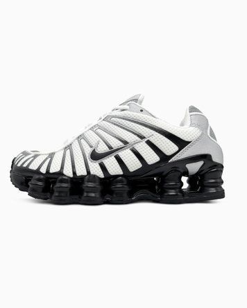 Nike Shox White Black nk-23072-36 фото