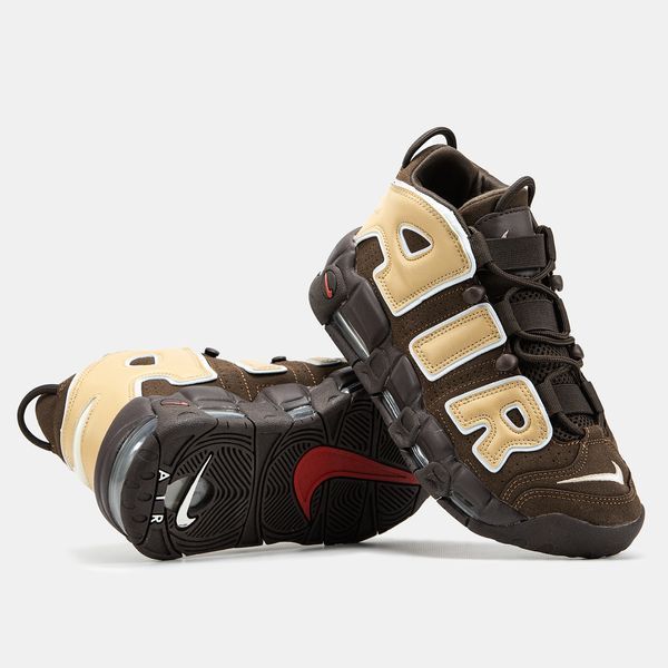 Nike Air More Uptempo Brown Beige nk-17983-42 фото