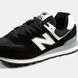 New Balance 574 Black White nb-25767-41 фото 3