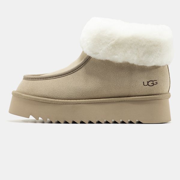 UGG Funkette Beige Platform ug-23212-37 фото